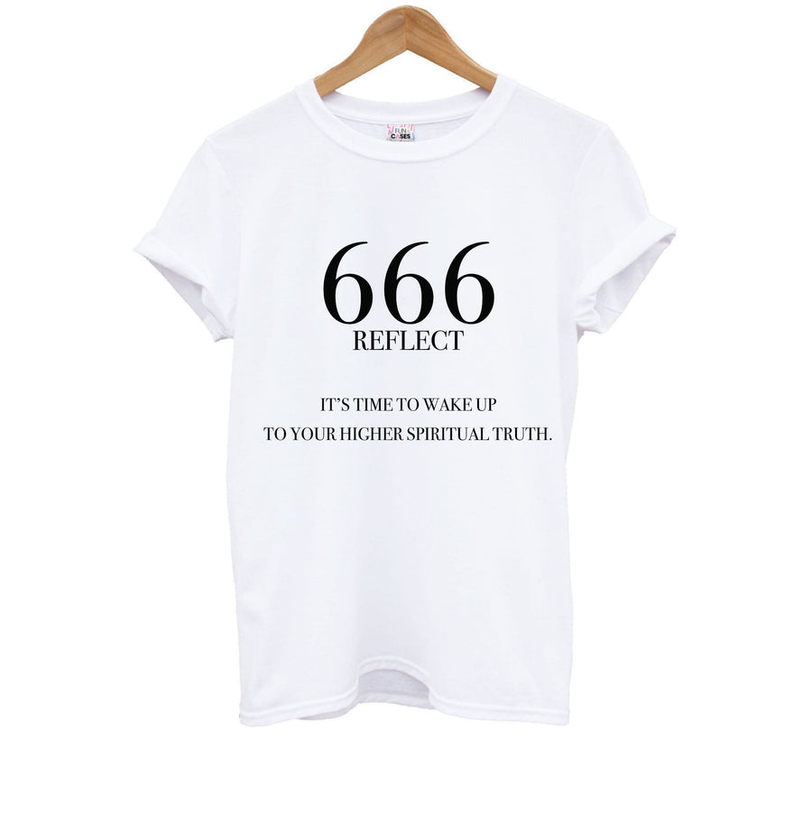 666 - Angel Numbers Kids T-Shirt