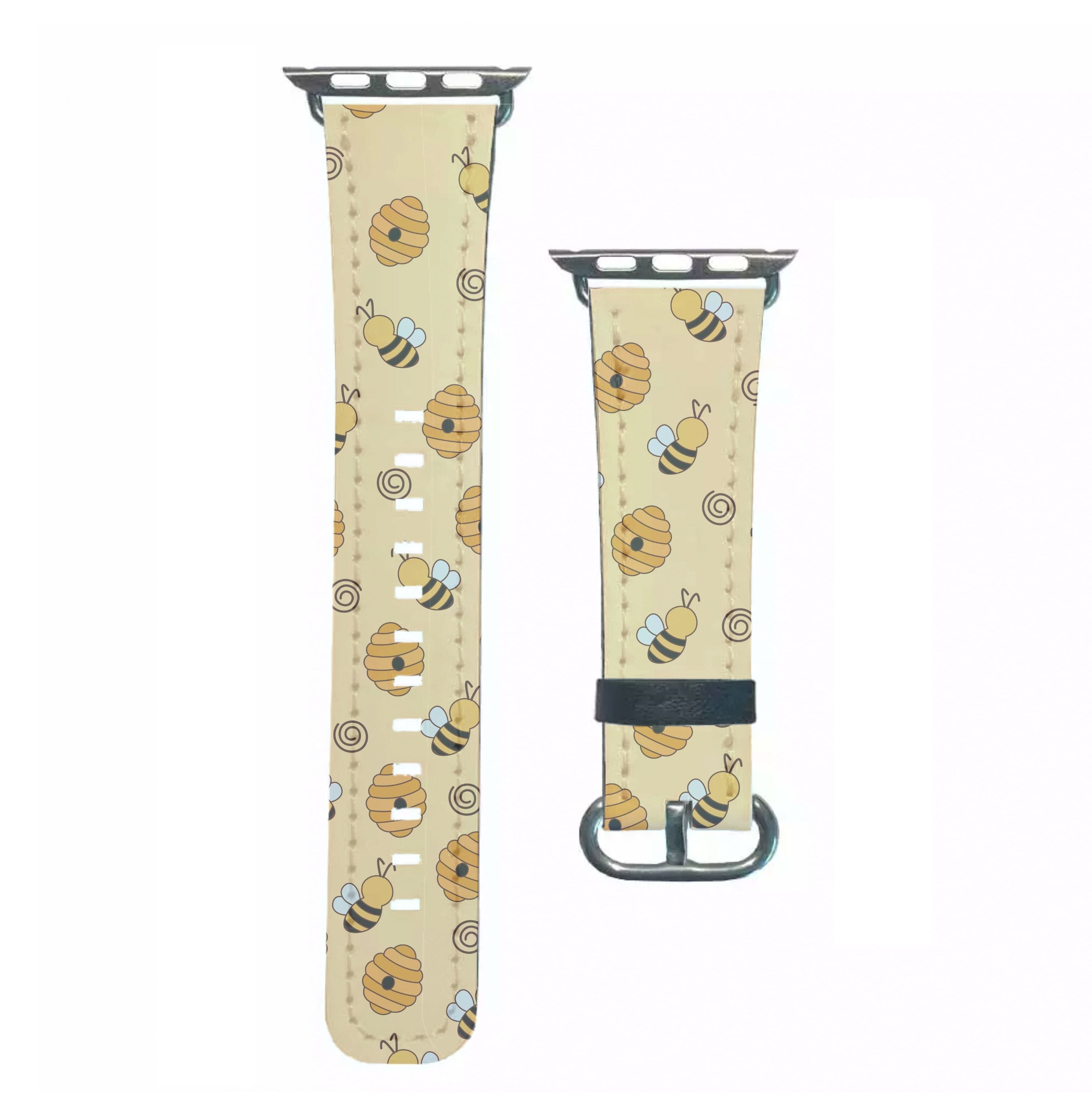 Honey Bees - Spring Patterns Apple Watch Strap