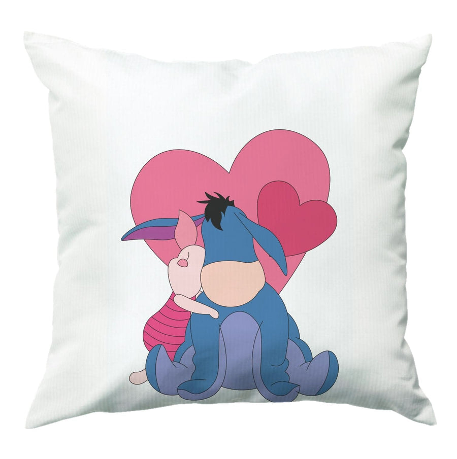 Eeore And Piglet - Disney Valentine's Cushion