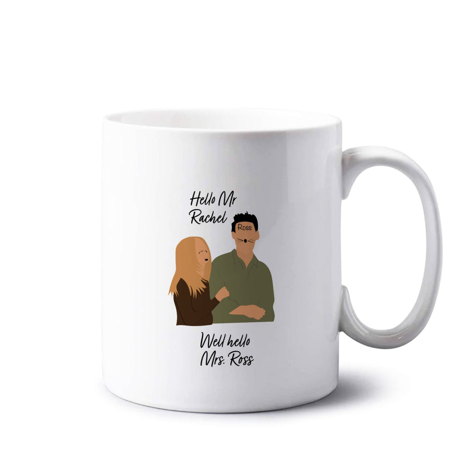Mr Rachel & Mrs Ross - Friends Mug