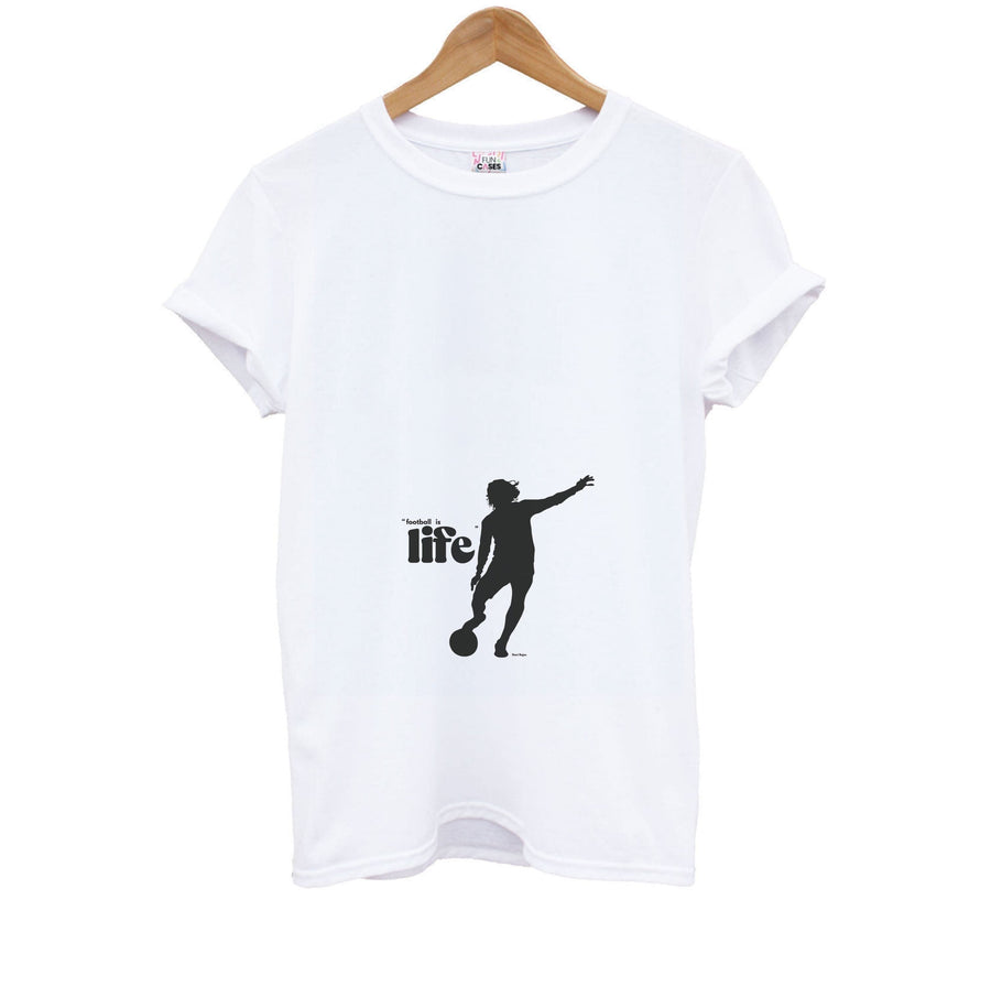 Football Is Life - Ted Lasso Kids T-Shirt