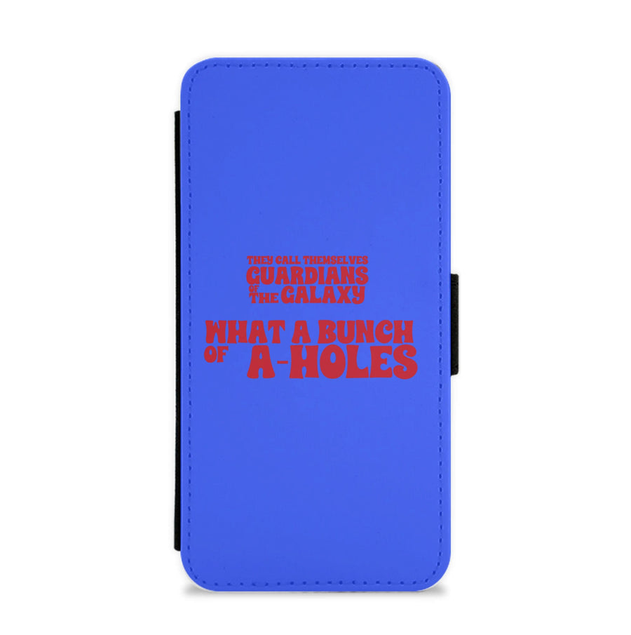 They Call Themselves - Guardians Of The Galaxy Flip / Wallet Phone Case