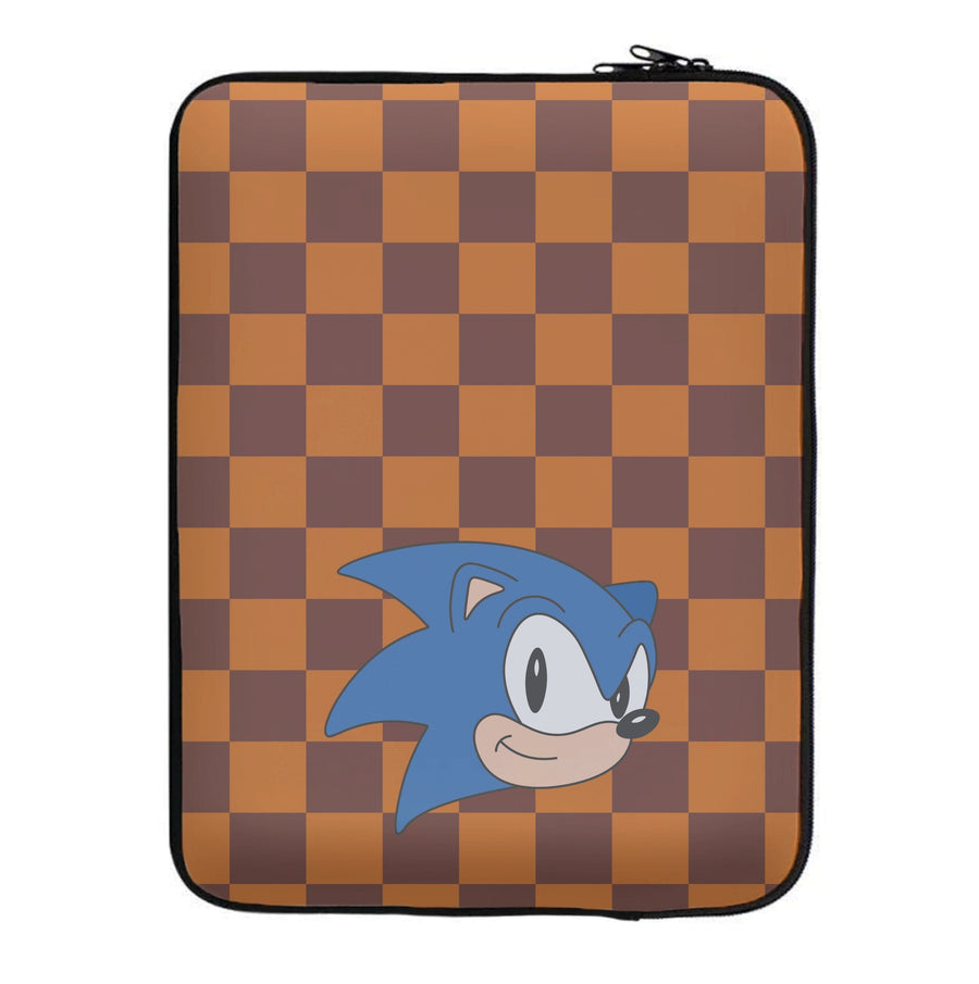 Checkered Sonic - Sonic Laptop Sleeve