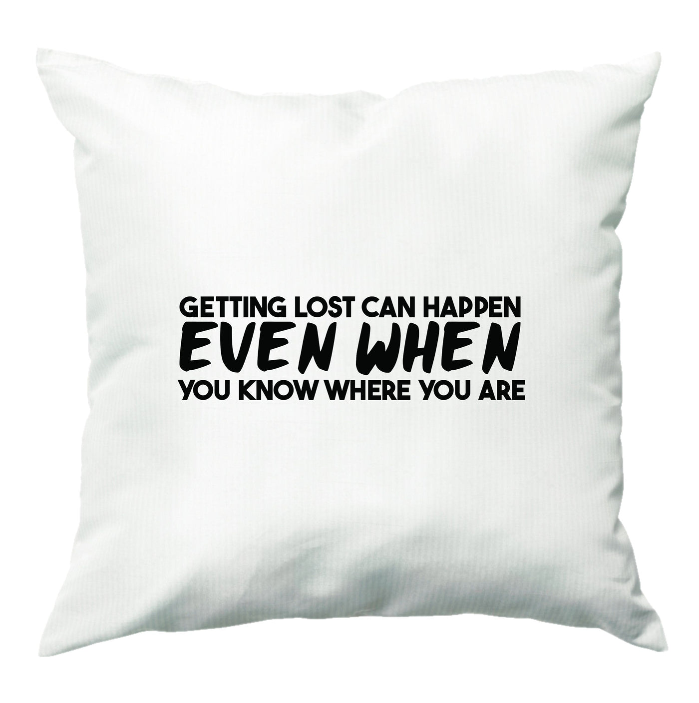 Getting Lost Can Happen - Shadow And Bone Cushion