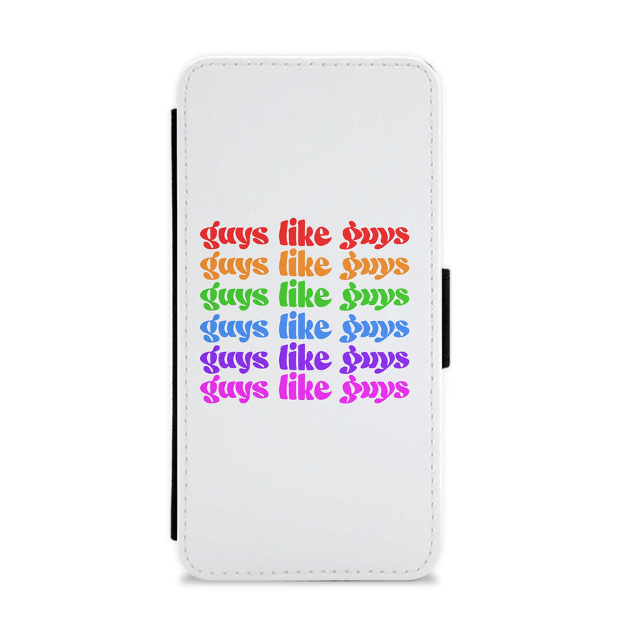 Guys like guys - Pride Flip / Wallet Phone Case