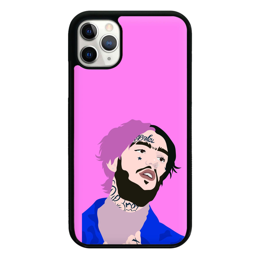 Pink And Black Hair - Lil Peep Phone Case