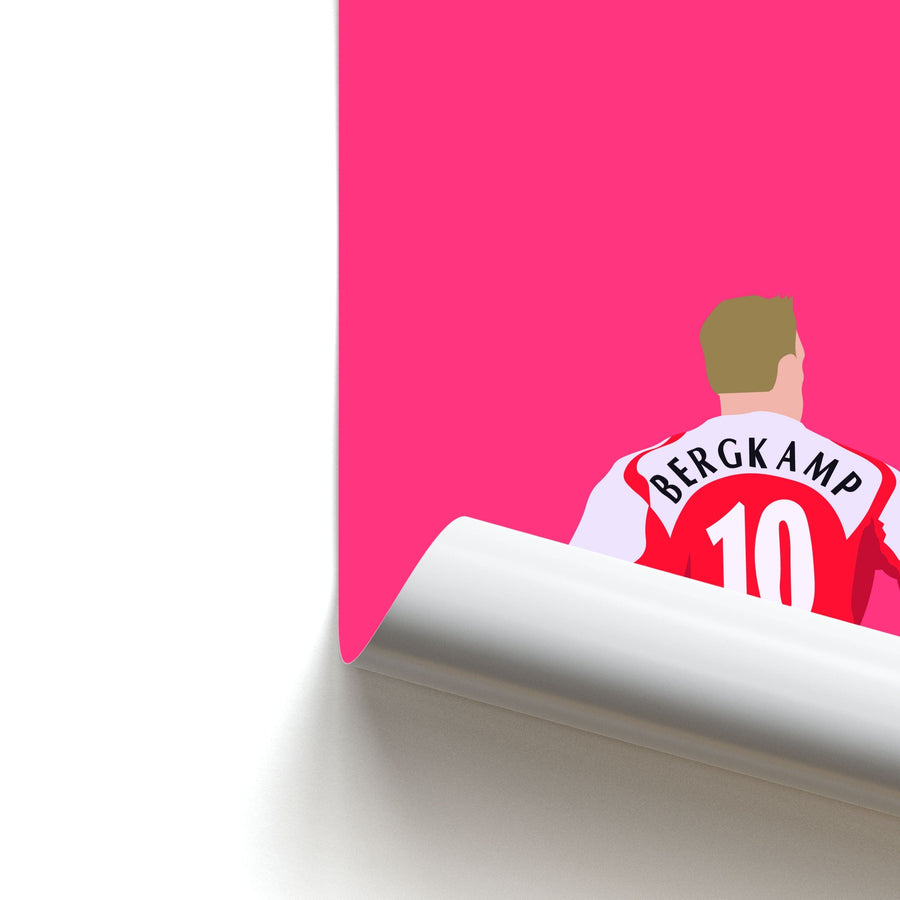 Bergkamp - Football Poster
