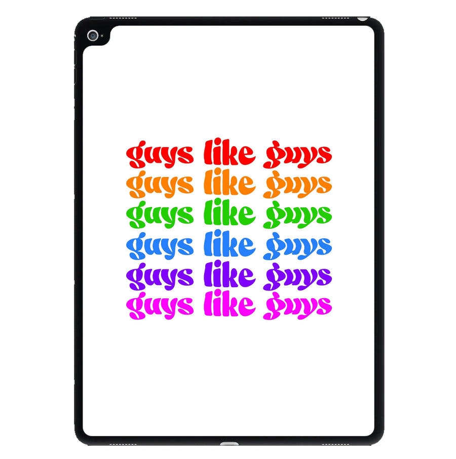 Guys like guys - Pride iPad Case
