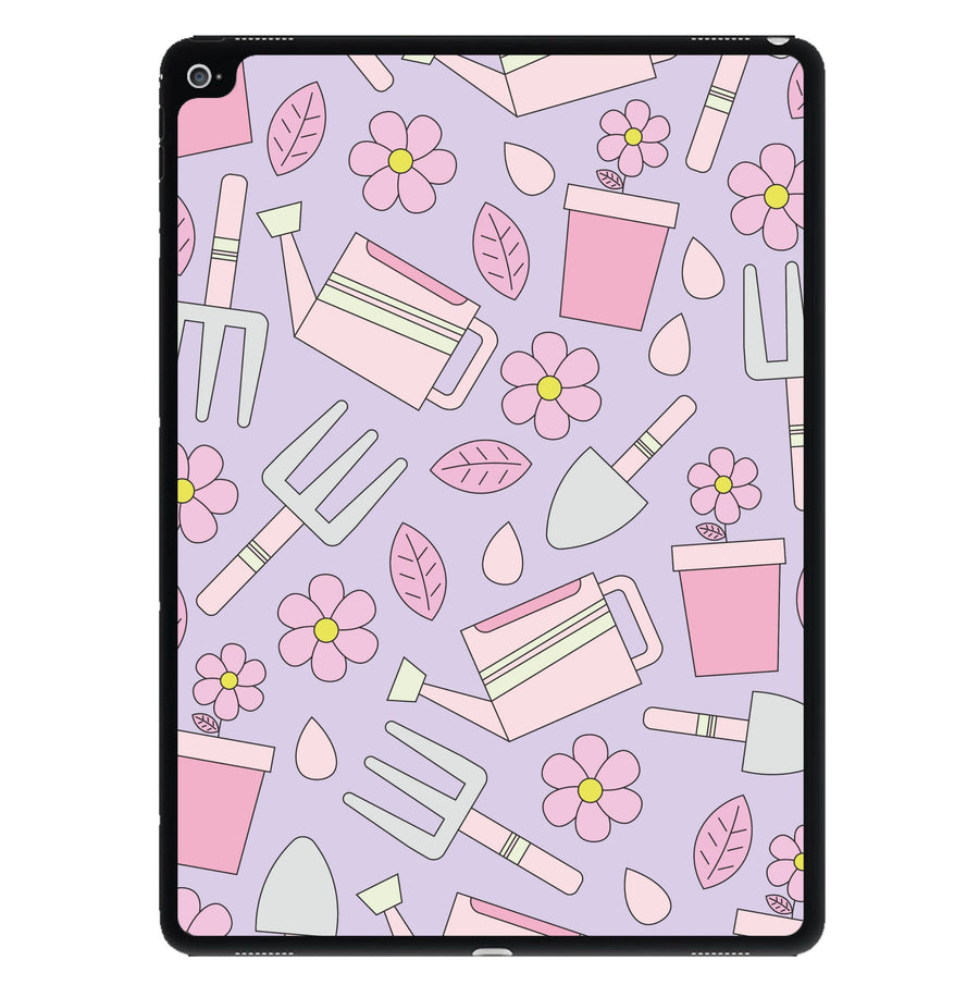 Gardening Tools - Spring Patterns iPad Case