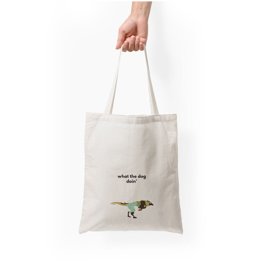 What The Dog Doin' - Valorant Tote Bag