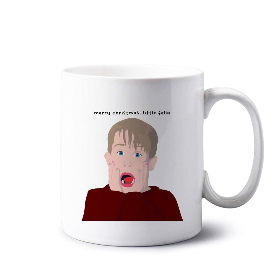 Little Fella Home Alone - Christmas Mug
