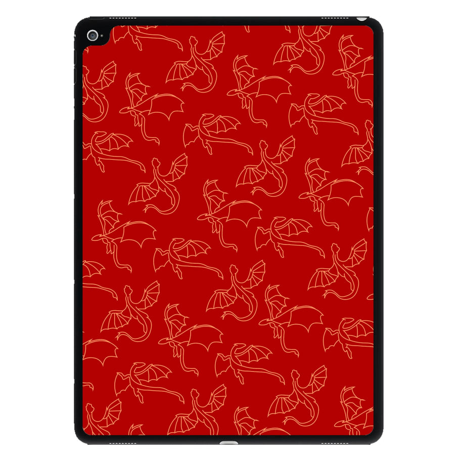Flying Dragons - Dragon Patterns iPad Case