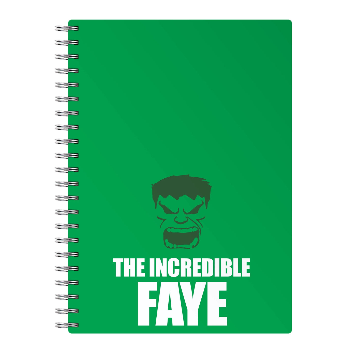 Hulk - Personalised Marvel Notebook