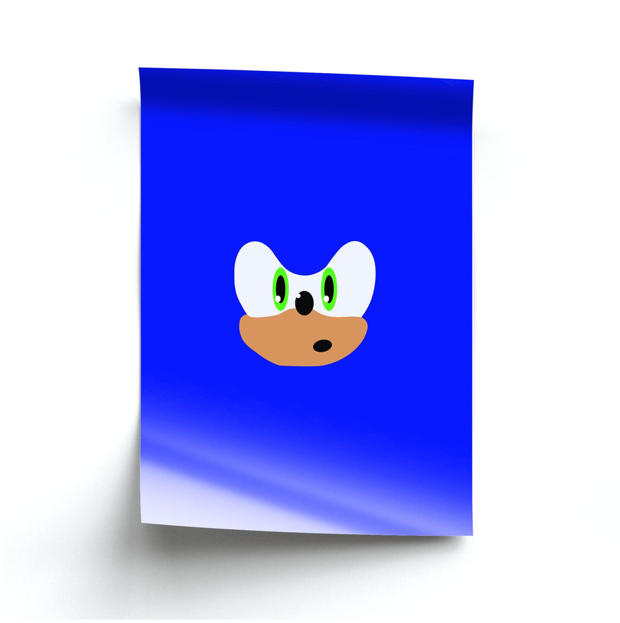 Face - Sonic Poster