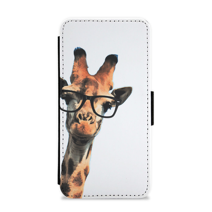 Hipster Giraffe Tumblr Flip / Wallet Phone Case