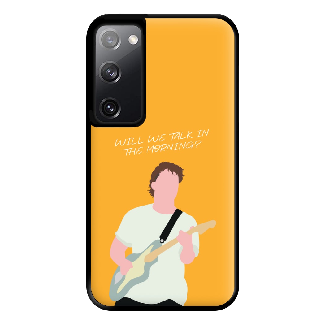 Will We Talk In The Morning Yellow Galaxy S20 Case