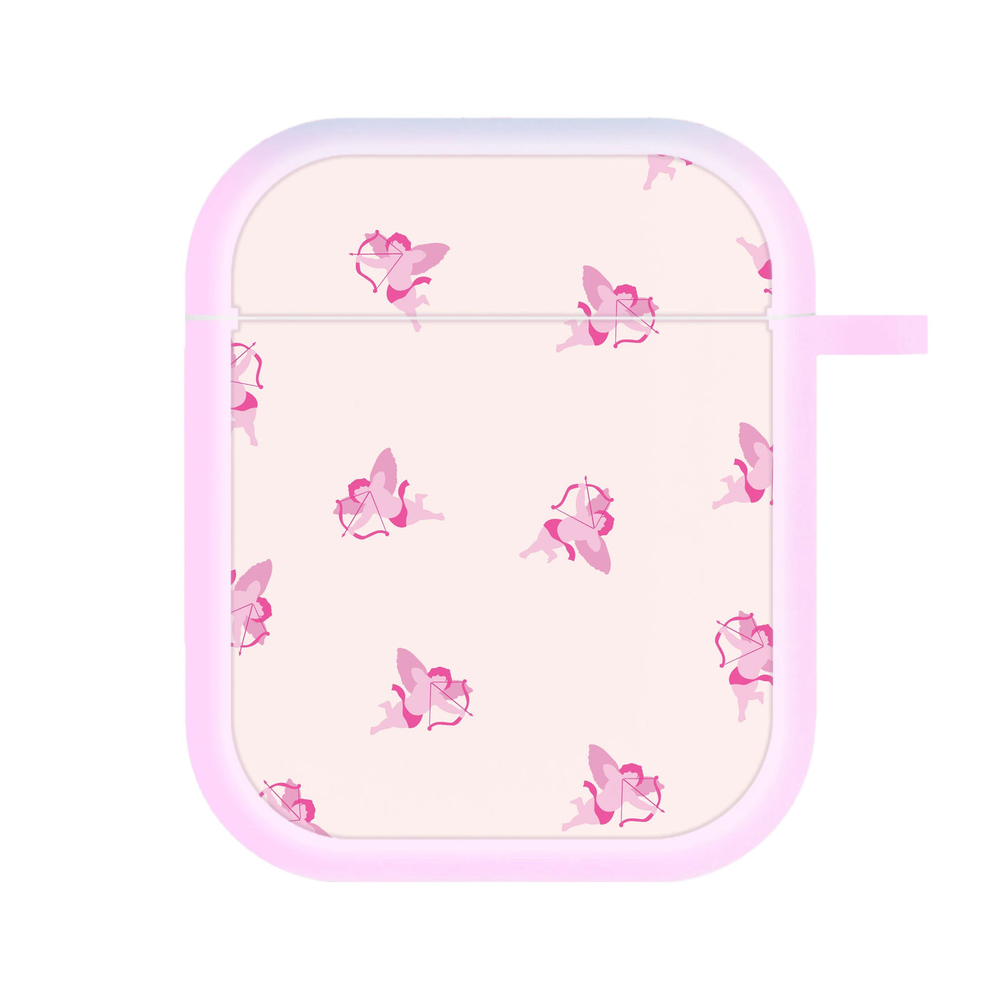 Valentine's Cupid Pattern AirPods Case