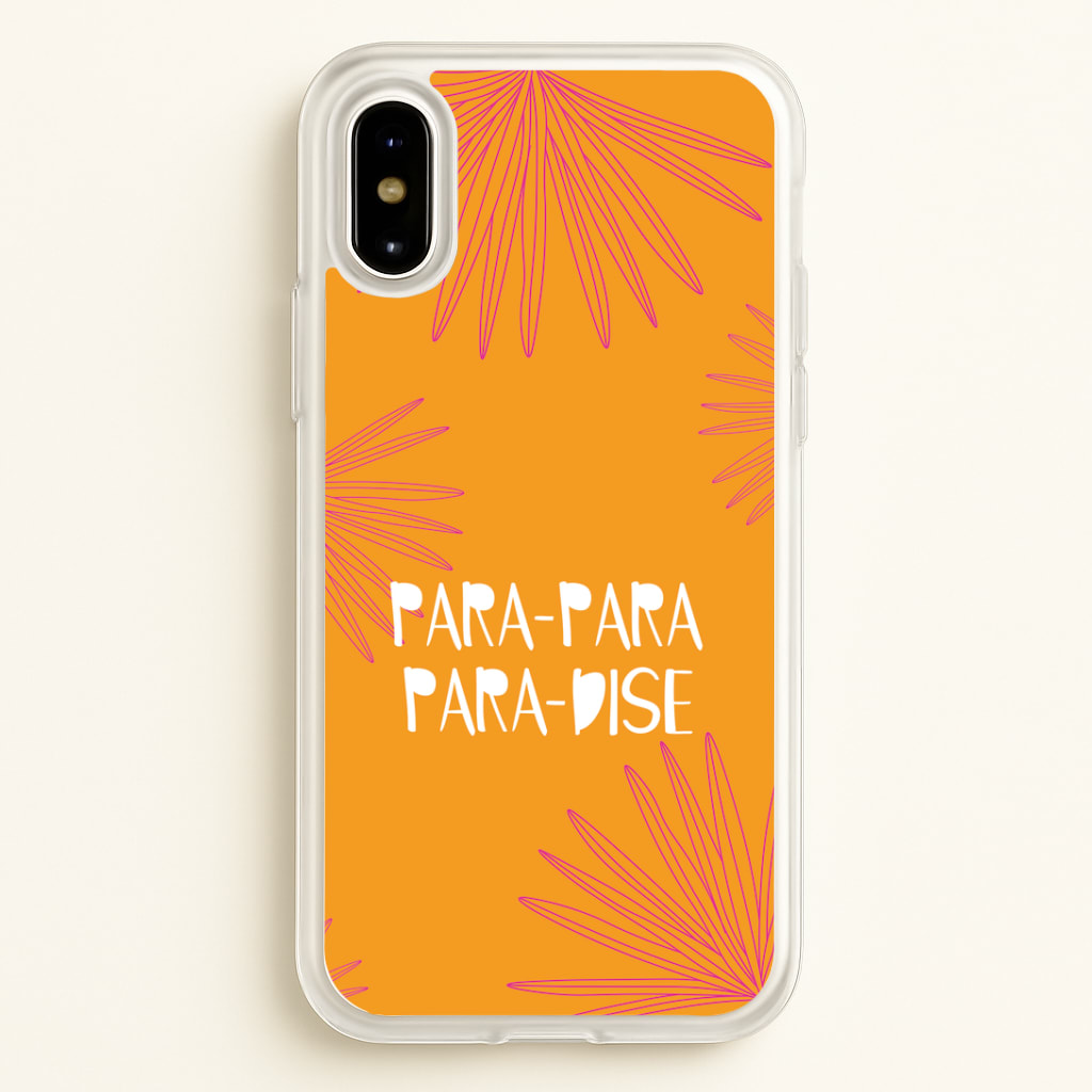 Paradise Lyrics iPhone X / XS Case