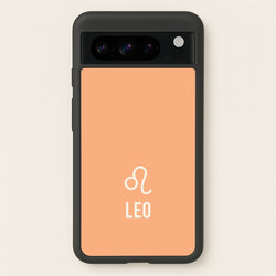 Leo Pastel Zodiac Google Pixel 8 Pro Case