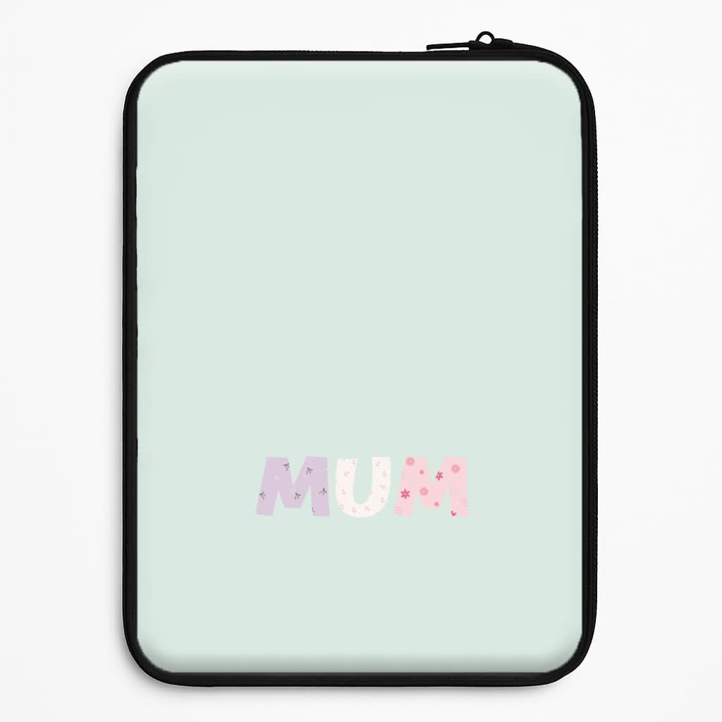 Mum Patchwork Laptop Sleeve