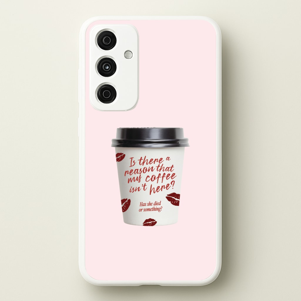 Where's My Coffee?! Galaxy A35 Case