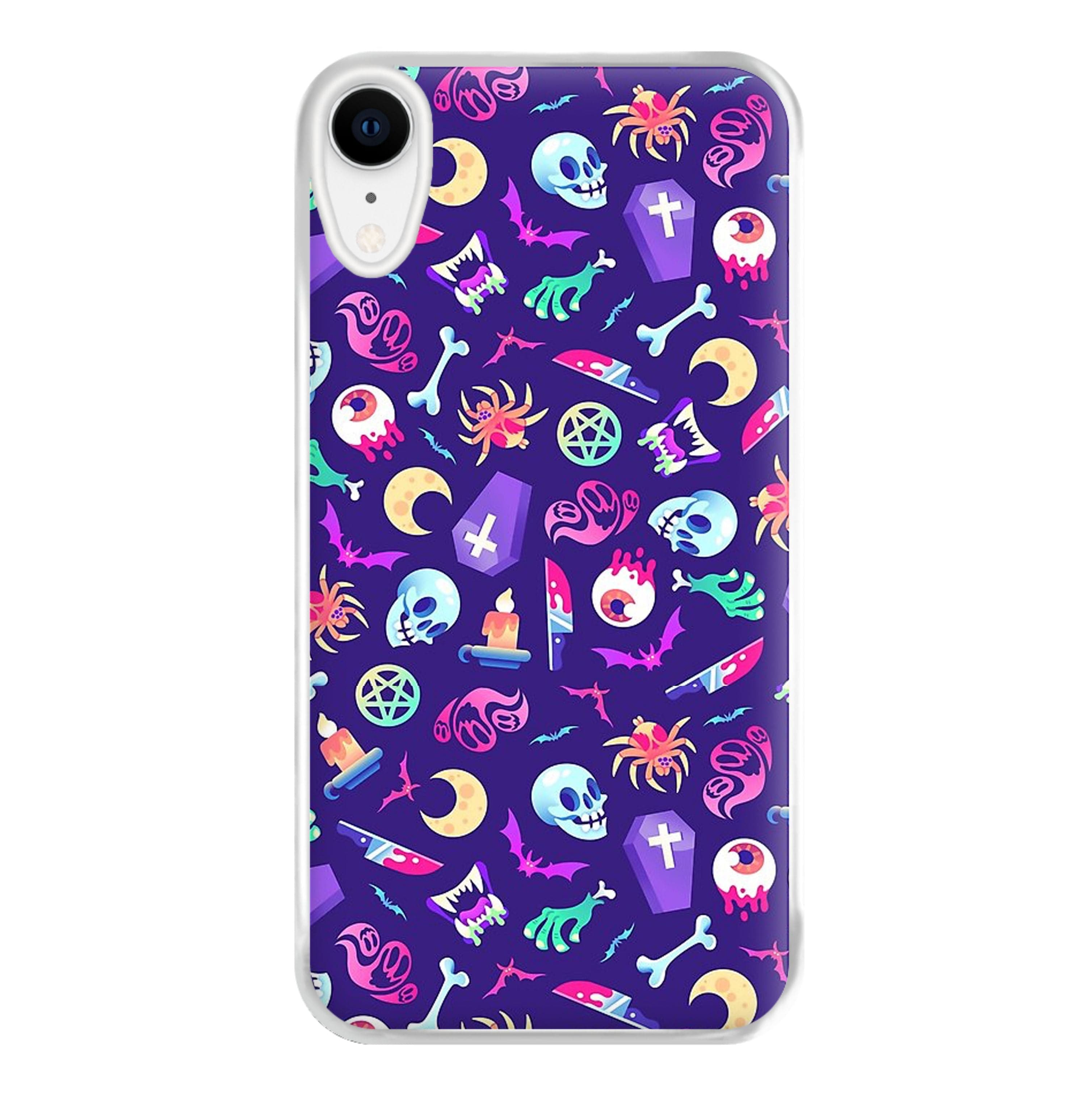 Horroriffic Halloween Pattern Phone Case