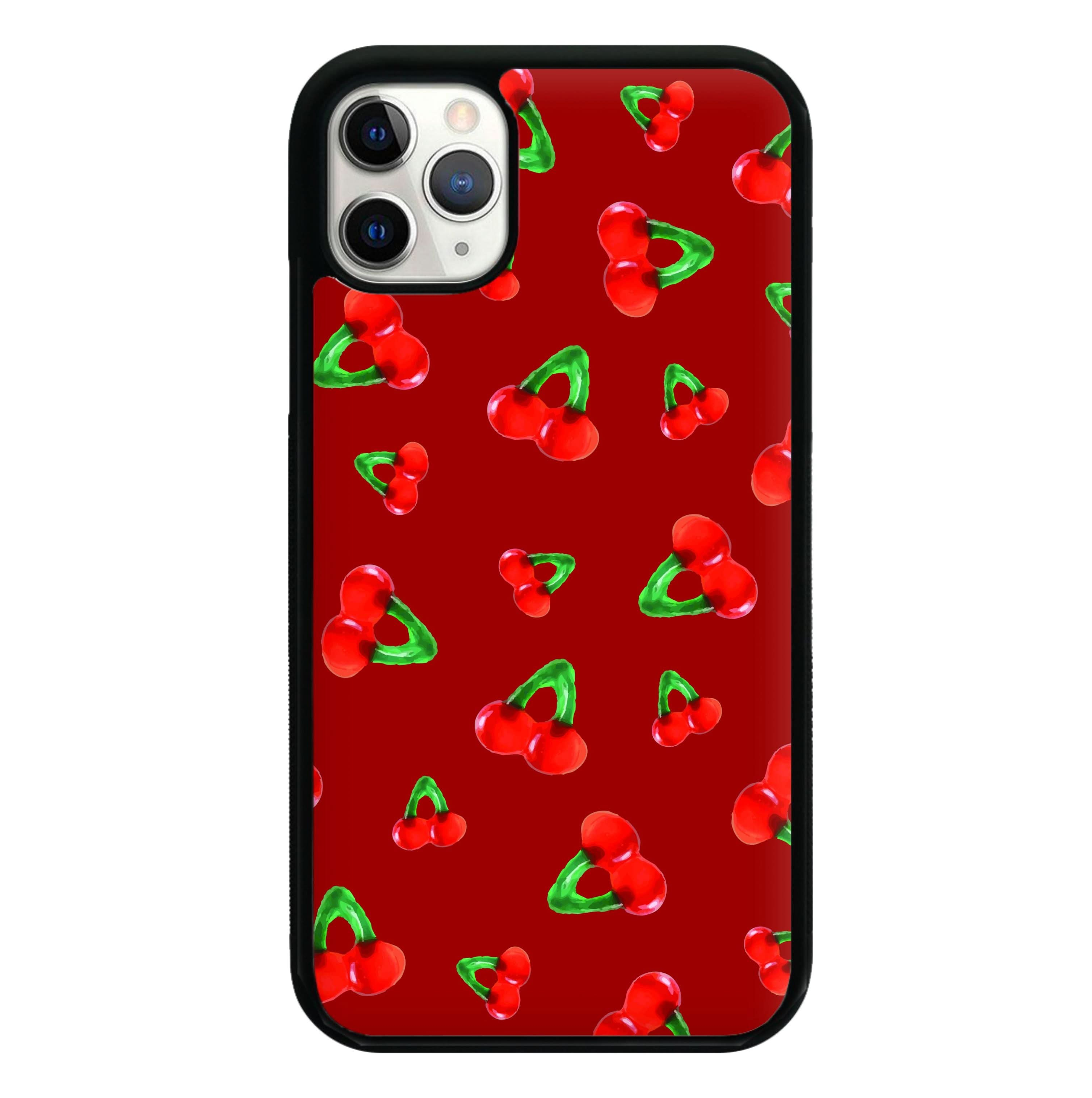 Gummy Cherries Pattern Phone Case