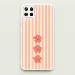 Hibiscus Rays Galaxy A12 Case