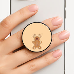 Cartoon Mouse Gingerbread Phone Grip