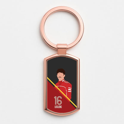 Leclerc 2026  Rose Gold Keyring