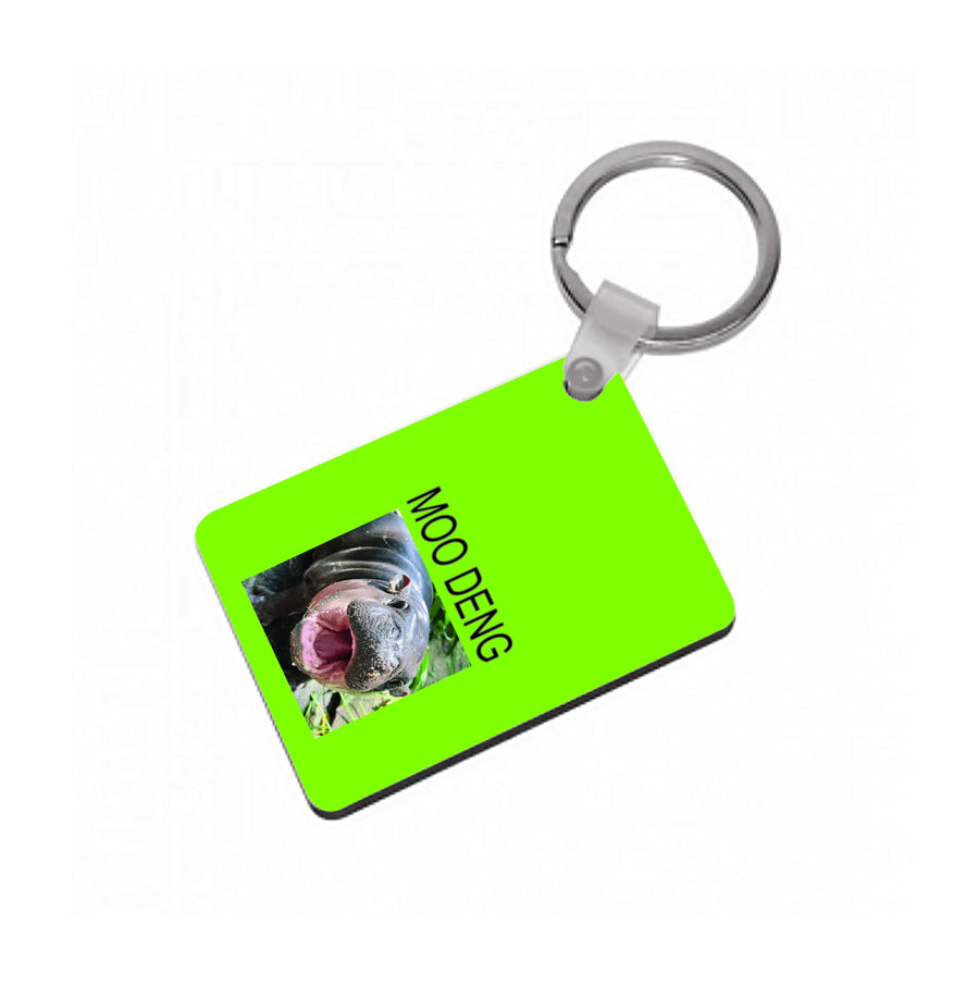 Moo Keyring