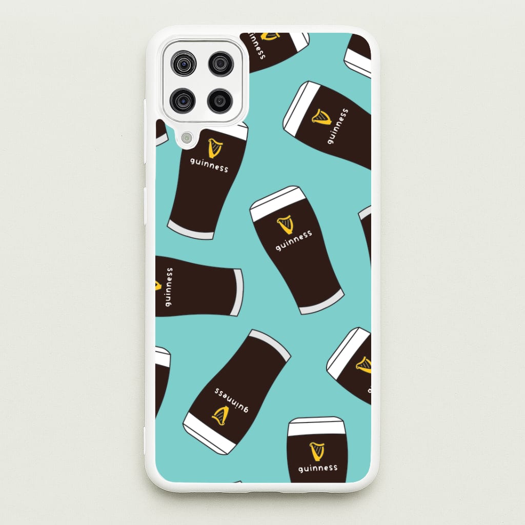 Stout Pint Pattern Galaxy A12 Case
