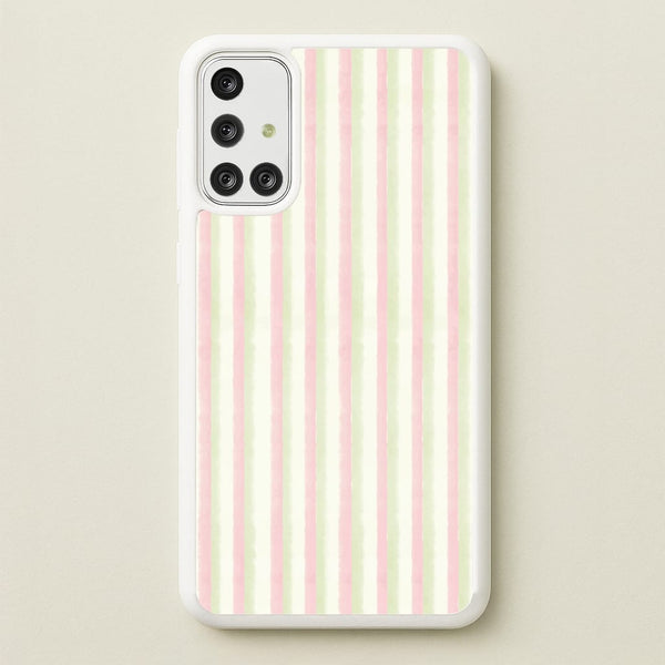 Petal Stripes Galaxy A71 Case