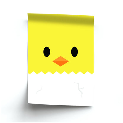 Yellow Chick Poster