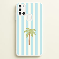 Seafront Palm Galaxy A21s Case