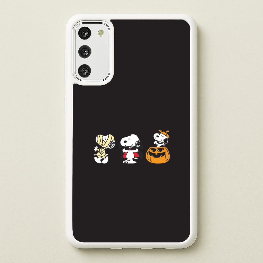 Cartoon Beagle Halloween Costumes Galaxy A41 Case
