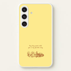 Any Day Spent With You Galaxy S25 Plus Case