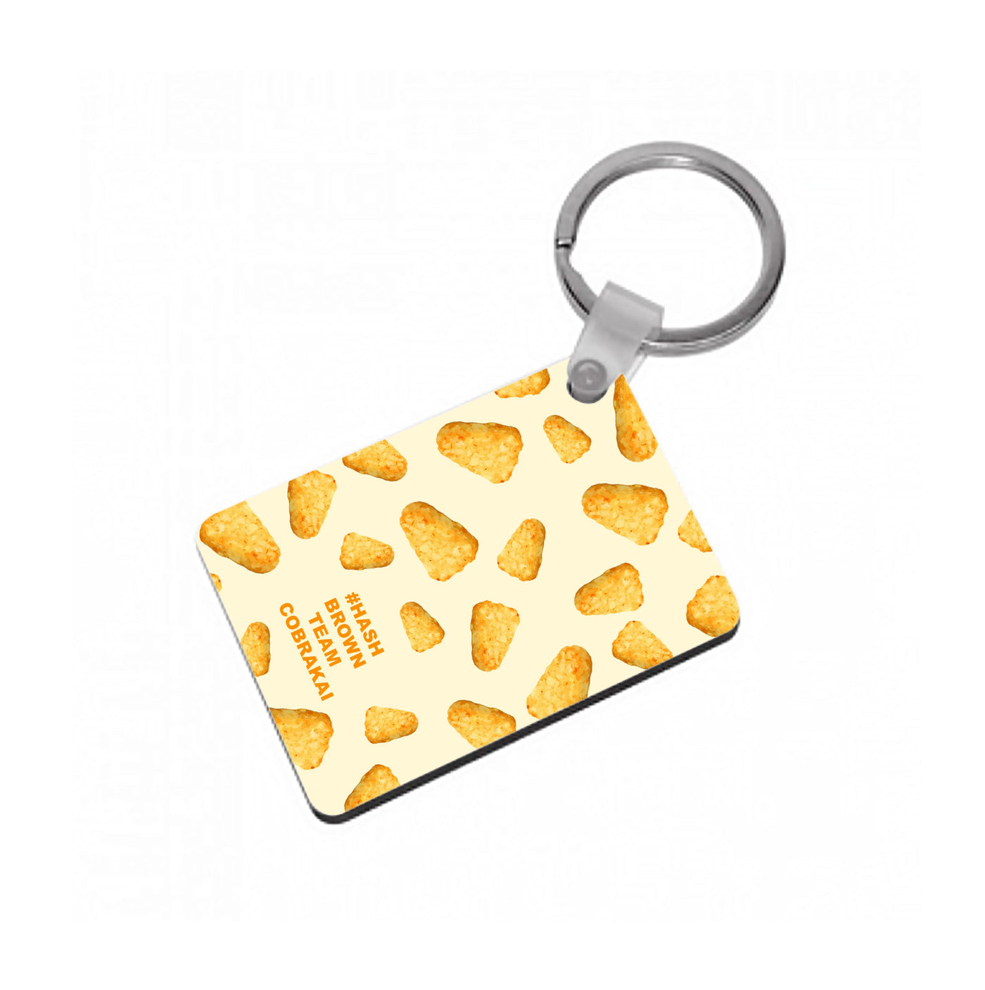 Hash Brown Team Keyring