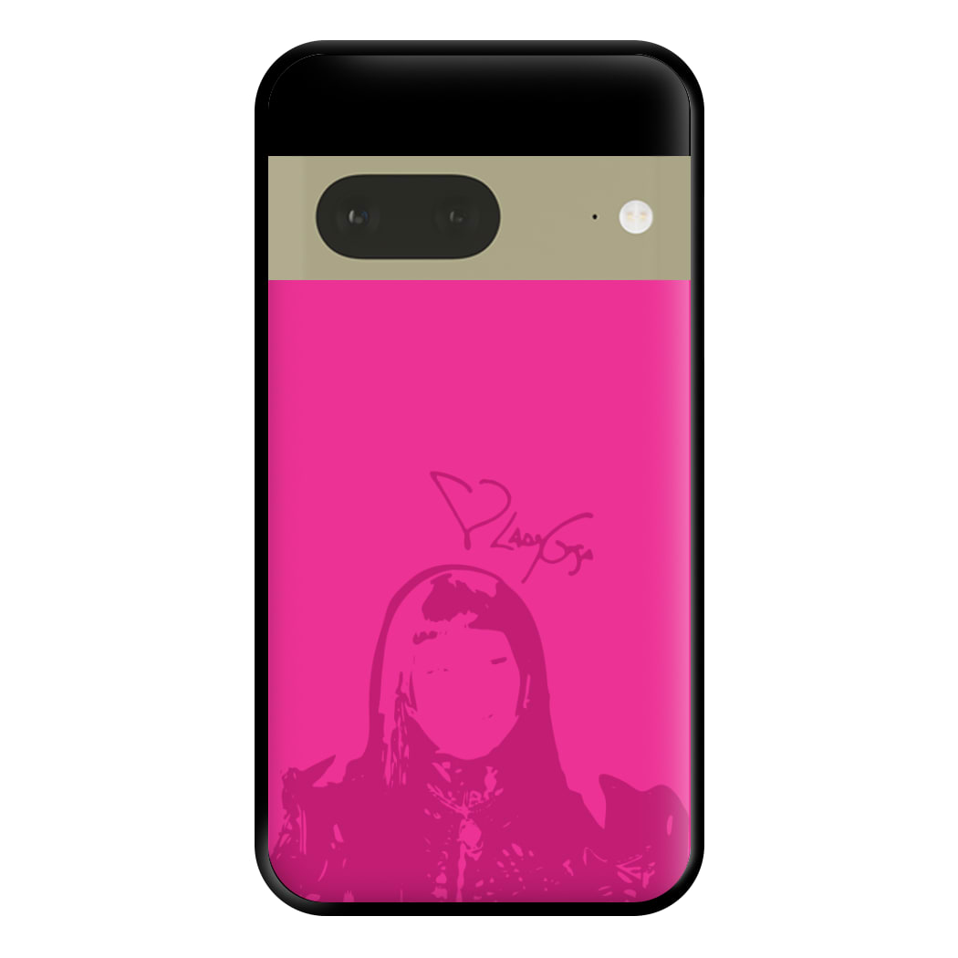 Pink Gaga Silhouette  Google Pixel 7 Case
