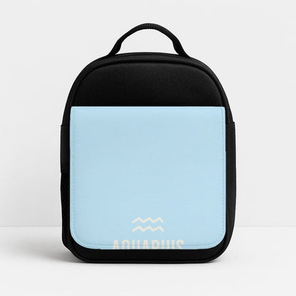 Aquarius Pastel Zodiac Insulated Lunch Bag