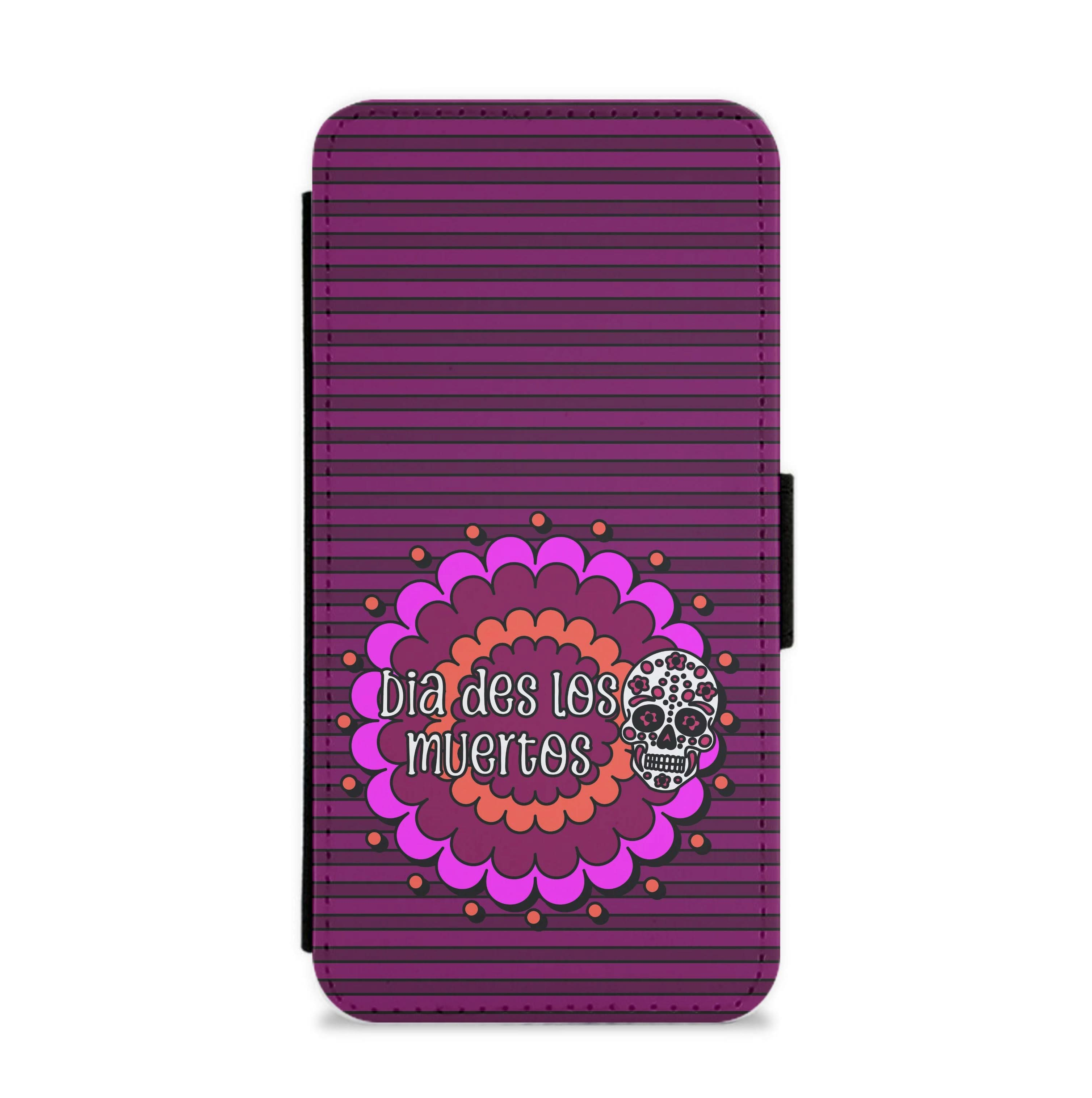 Dia Des Los Muertos 2 Flip / Wallet Phone Case