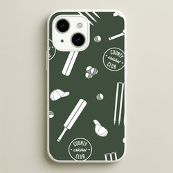 Cricket Props Pattern iPhone 15 Case
