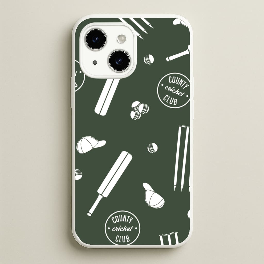 Cricket Props Pattern iPhone 14 Case