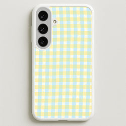 Lemonade Gingham Galaxy S25FE Case