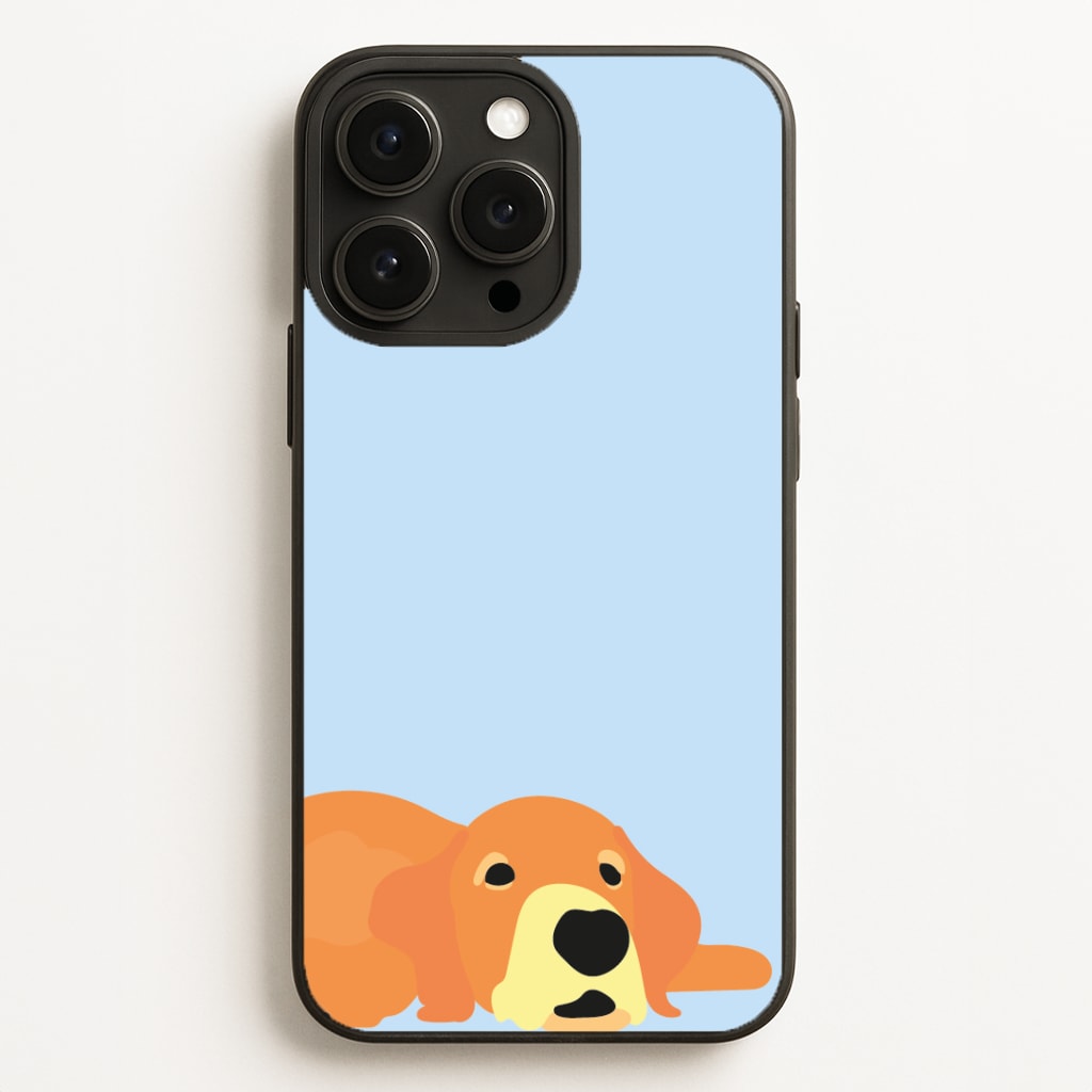 Laying and chilling - Dog Patterns Phone Case for iPhone, Samsung Galaxy and Google Pixel