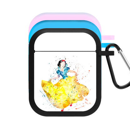 Watercolour Snow White Fairytale AirPods Case