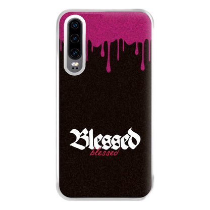 Glitter Blessed Huawei P30 Case