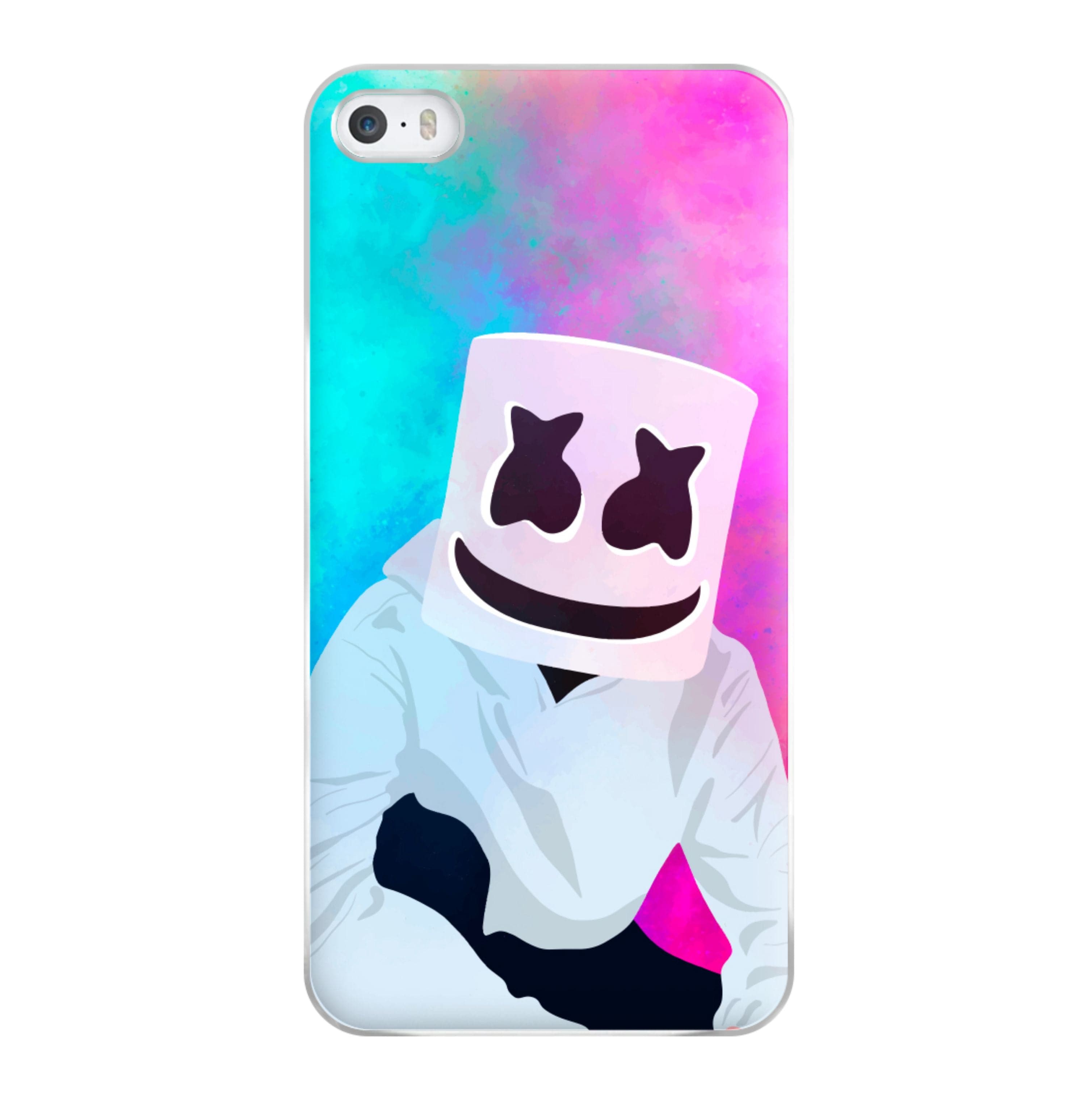 Rainbow White Helmet DJ Phone Case