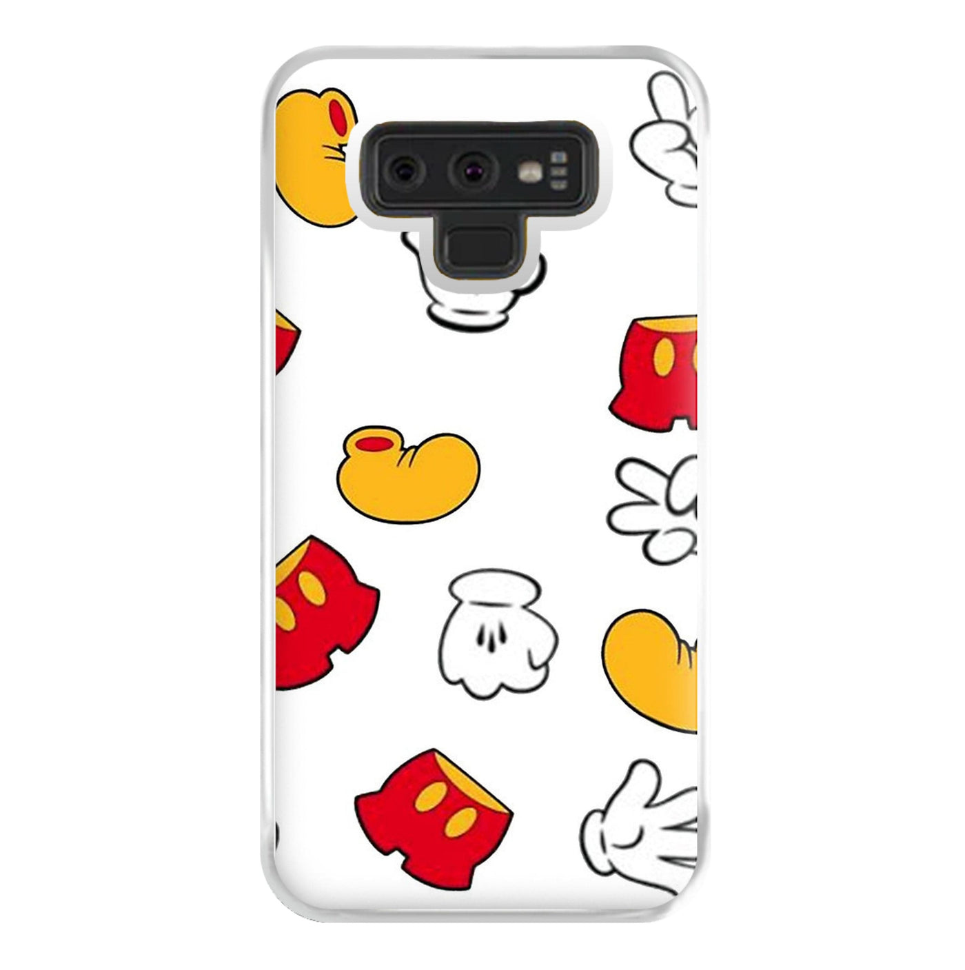 Mickey Mouse Gloves, Shorts and Shoes - Disney Phone Case