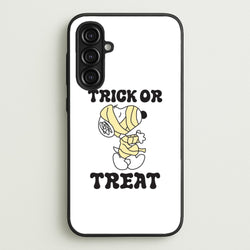 Trick Or Treat Cartoon Beagle Galaxy A16 Case
